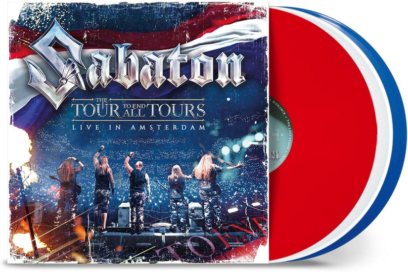 The Tour To End All Tours - Live In Amsterdam (3 Vinyles - Couleur) - SABATON