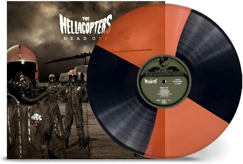 Head Off (Vinyle - Transparent Orange et Noir) - HELLACOPTERS