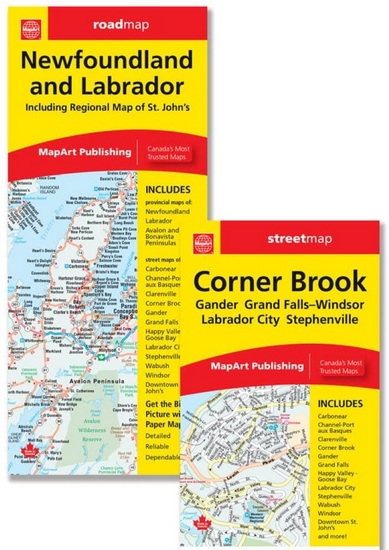Newfoundland and Labrador Map  (NFL) - COLLECTIF