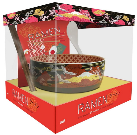 Coffret ramen : Direction le japon avec plus de 30 recettes ! - COLLECTIF