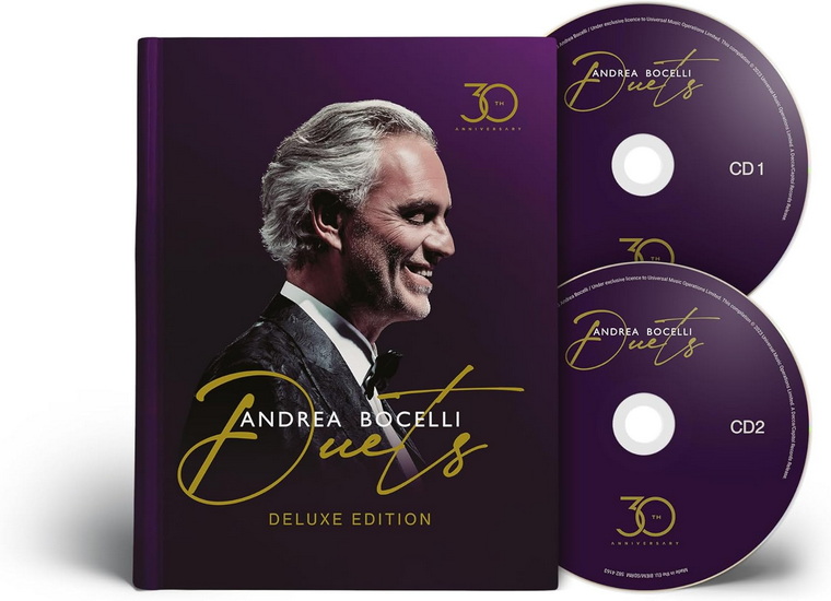 Duets (Éd. 30e anniversaire) (2 CD + livre) - ANDREA BOCELLI