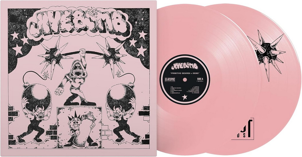 Primitive Desires / Demo (Vinyle - Rose Bubblegum) - JIVEBOMB