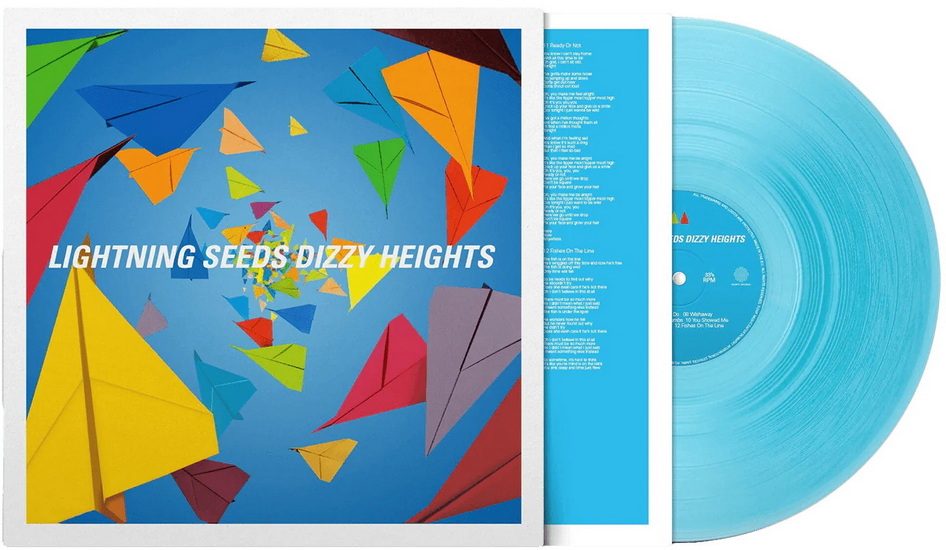 Dizzy Heights (Vinyle - Bleu Curaco) - LIGHTNING SEEDS