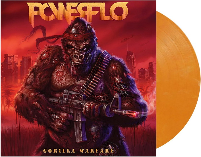 Gorilla Warfare (Vinyle - Magenta - Jaune Merge) - POWERFLO