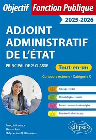 Adjoint administratif de l'état - FRANÇOIS BRISEMUR - THOMAS PETIT - QUILL
