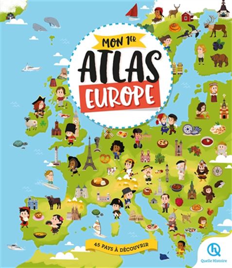 Mon 1er atlas : Europe N. éd. - MARGOT BOUTGES - NOÉMIE ARNAUD