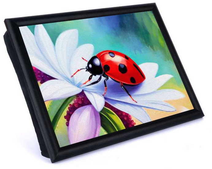 Coussin de lecture Coccinelle