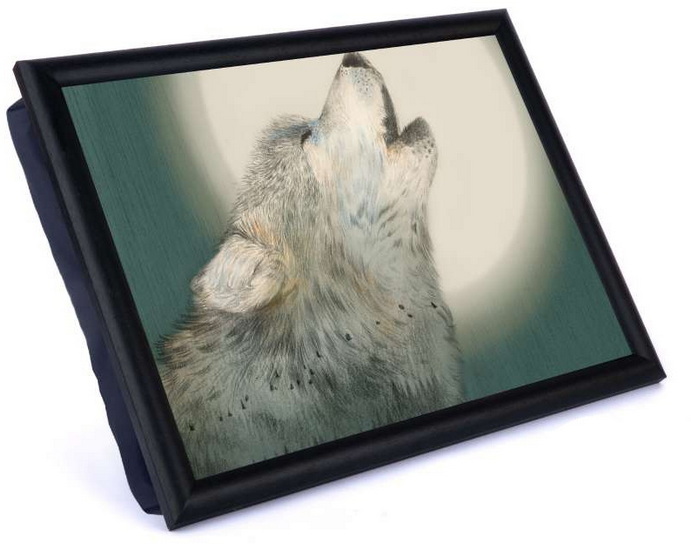Coussin de lecture Le loup