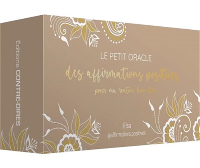 Le Petit oracle des affirmations positives Cof. - ELSA