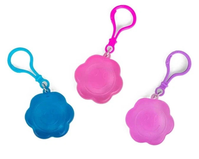 Scrunchems fleur porte-clés