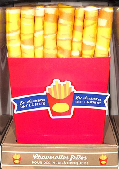 Chausettes frites : pour des pieds à croquer ! Cof. - COLLECTIF