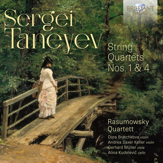 String Quartets Nos. 1 & 4 - SERGEI TANEYEV