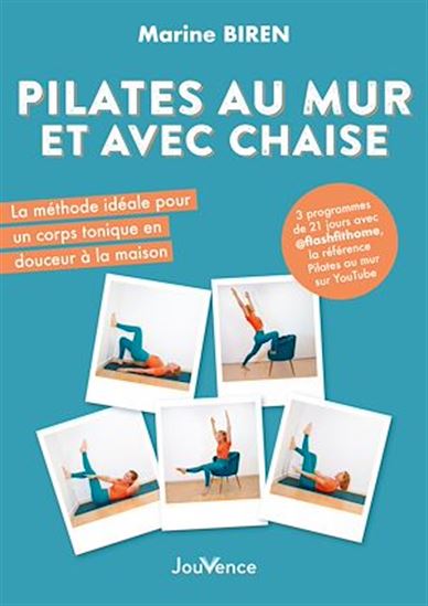 Pilates au mur et avec une chaise - MARINE BIREN