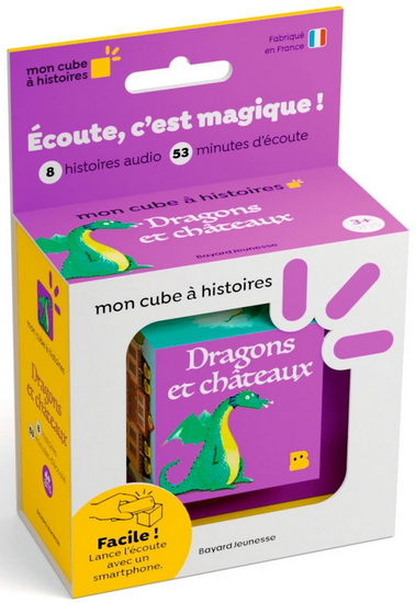 Dragons et châteaux : 8 histoires à écouter Cof. - COLLECTIF