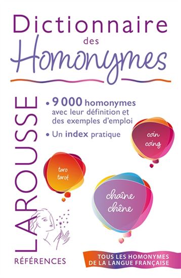 Dictionnaire des homonymes N. éd. - COLLECTIF