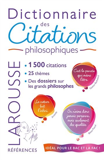 Dictionnaire des citations philosophiques N. éd. - COLLECTIF