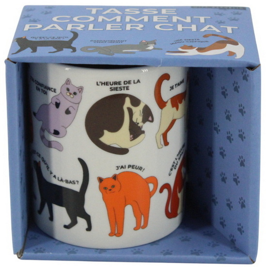 Tasse - Langue des chats