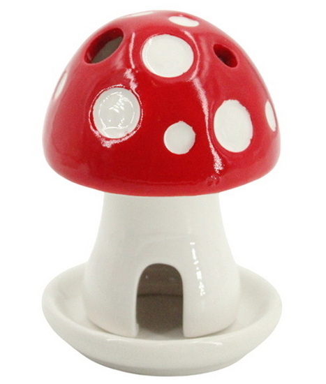 Brûleur à encens champignon