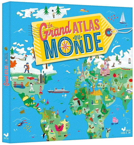 Le Grand atlas du monde - COLLECTIF
