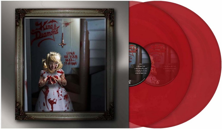 Give Me Your Soul...Please (Vinyle - Rouge Rubis Transparent) - KING DIAMOND