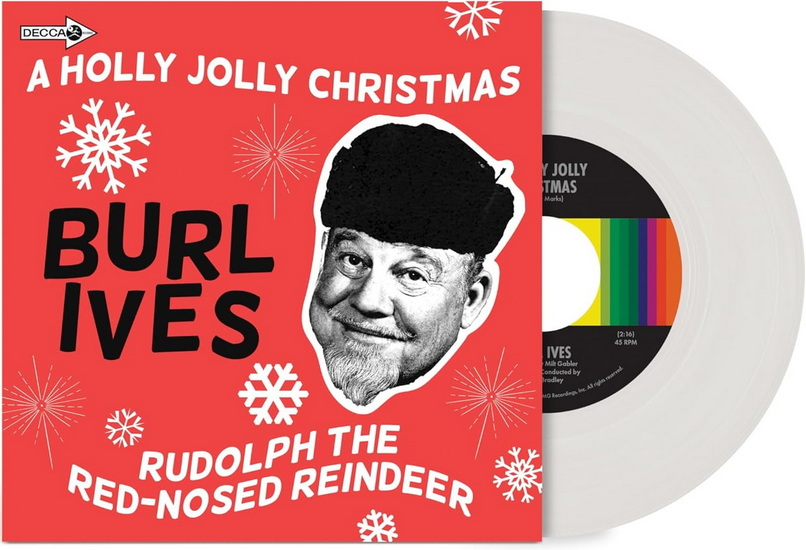 Holly Jolly Christmas (A) / Rudolph The Red-Nosed Reindeer (Vinyle - 7'' Blanc) - BURL IVES
