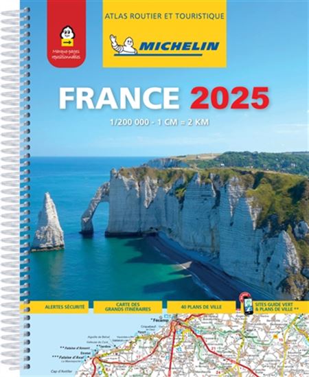 France 2025 : atlas routier et touristique - COLLECTIF