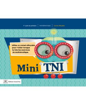Mini TNI : mathématique : 1er cycle du primaire : carnet effaçable autonome - COLLECTIF