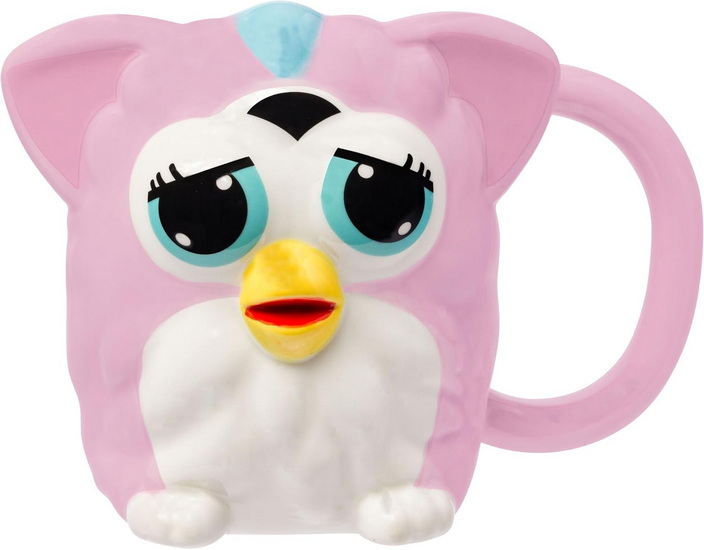 Tasse Furby rose 3D