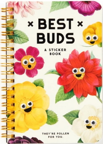 Best Buds Googly Sticker Book - BRASS MONKEY
