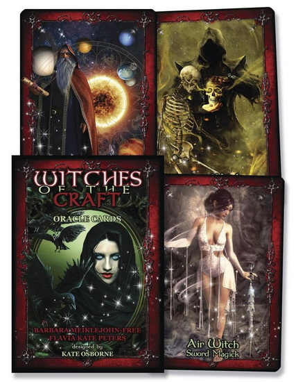 Witches of the Craft Oracle Cards - BARBARA MEIKLEJOHN-FREE - FLAVIA KATE PETERS