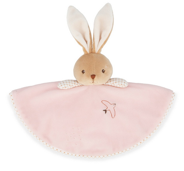 Doudou lapin rose