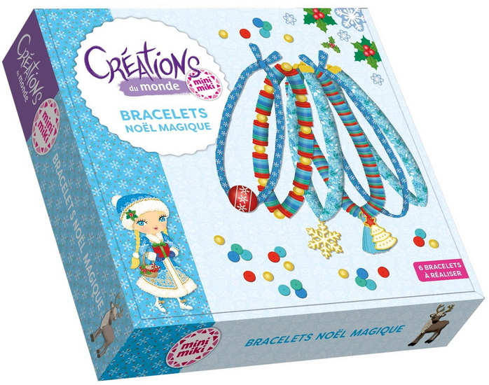 Créations du monde : Bracelets Noël magique Cof. - JULIE CAMEL