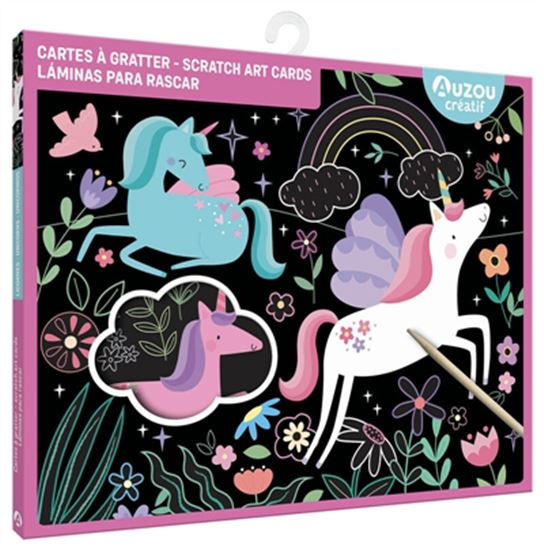 Mes cartes à gratter (licornes) - FAYE BUCKINGHAM