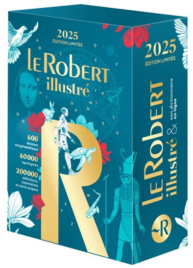 Le Robert illustré 2025 & son dictionnaire en ligne Éd. limitée Cof. - COLLECTIF