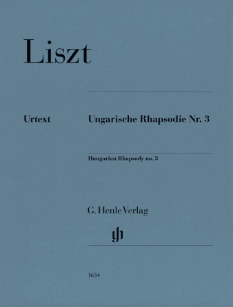 Hungarian Rhapsody No. 3 (Piano) - FRANZ LISZT