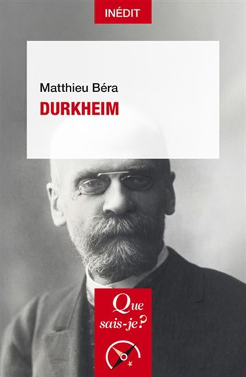 Durkheim - MATTHIEU BÉRA