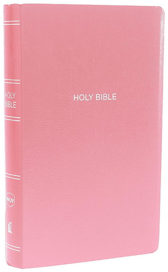 NKJV, Gift and Award Bible, Leather-Look, Pink, Red Letter, Comfort Print: Holy Bible, New King James Version - THOMAS NELSON
