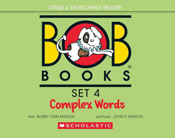 Bob Books - Complex Words Hardcover Bind-Up | Phonics, Ages 4 and up, Kindergarten, First Grade (Stage 3: Developing Reader) - BOBBY LYNN MASLEN - JOHN R MASLEN