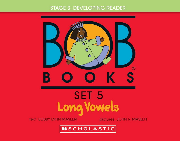 Bob Books - Long Vowels Hardcover Bind-Up | Phonics, Ages 4 and up, Kindergarten, First Grade (Stage 3: Developing Reader) - BOBBY LYNN MASLEN - JOHN R MASLEN