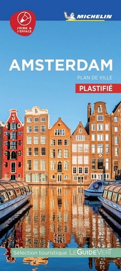 Amsterdam : plan de ville plastifié N. éd. - COLLECTIF