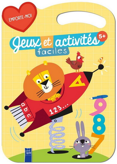 Jeux et activités faciles 5+ Lion en avion - COLLECTIF