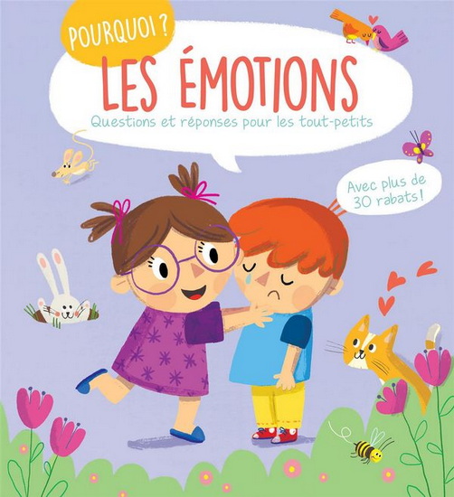 Les Émotions : questions et réponses pour les tout-petits - COLLECTIF