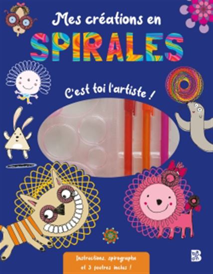 Mes créations en spirales : c'est toi l'artiste ! - COLLECTIF