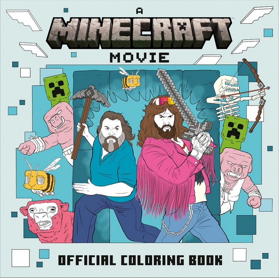 Minecraft Movie Coloring Book - MOJANG AB
