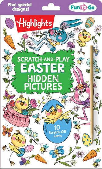 Scratch-and-Play Easter Hidden Pictures - HIGHLIGHTS