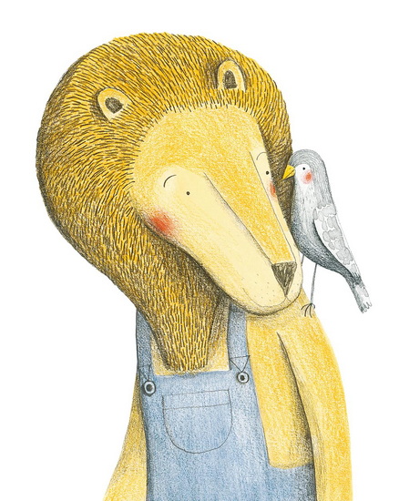 Le Lion et l&#39;oiseau N. éd. - MARIANNE DUBUC
