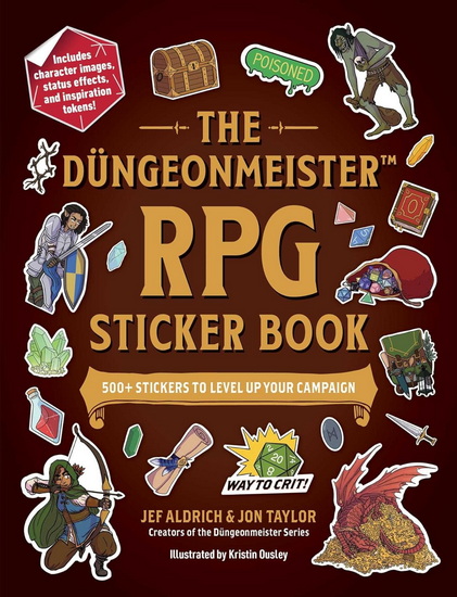 Düngeonmeister RPG Sticker Book - JEF ALDRICH