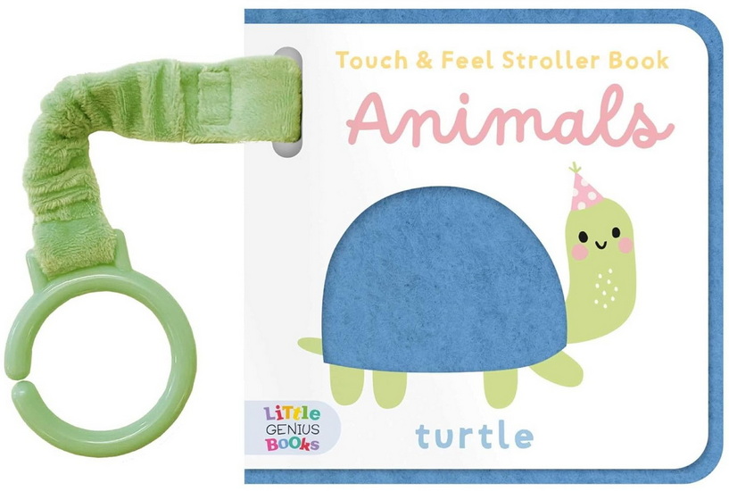 Touch & Feel Stroller Book - Animals - COLLECTIF