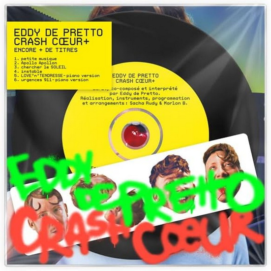 CRASH CŒUR+ (2CD) - EDDY DE PRETTO