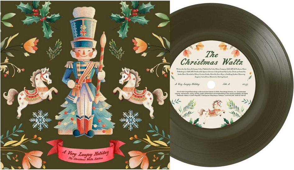 Very Laufey Holiday (A): The Christmas Waltz Edition (Vinyle - Vert 7") - LAUFEY